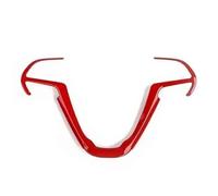 FUNFOB Rifiniture Interne per Auto Copertura Decorativa per Volante Auto per Jeep per Grand Cherokee 2014 2015 2016 2017 2018 2019 2020 per Jeep per Cherokee 2014 + Accessori Interni Auto(Rosso)