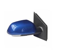 FUNFOB Specchietti Esterni Completi per VW per Polo 2006-2010 Indicatori Direzione Riscaldamento Regolazione Elettrica Porta Ala Laterale Gruppo Specchietto Retrovisore Specchio(Blu,Electric R)