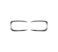 FUNFOB Spoiler Frontali Auto Copertura del Paraurti Anteriore Coltello A ABS Lucido Fendinebbia Trim Lama Trim Light per BMW Serie 1 F20 F21 2012-2019 Spoiler Anteriore(Argento Opaco)