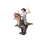 FUNFOCUS Costume dinosauro gonfiabile per adulti - Costume dino unisex per Halloween e Carnevale per altezze 150-190 cm,Costume gonfiabile perfetto per feste, compleanni, dinosaur costume adult