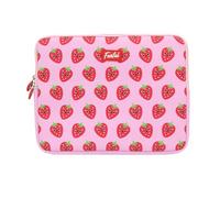 FUNFUL Custodia Tablet 11-12 pollici con motivo Fragola regala momenti di dolcezza e piacere, Borsa per Tablet compatibile con Ipad, Samsung e altri dispositivi - Regalo originale