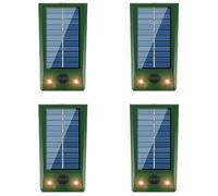 funfunfly 4X Animali solari a Batteria, per Gatti, Cani, Uccelli, scoiattoli, Guaine, pappagalli, Conigli, Volpi, Cervi, ECC, con luci a LED per Il rilevamento del Movimento
