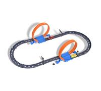 Funfy Extreme Speed Track Racing Cars Set | Con pista e due macchinine | Multicolore | Plastica | Macchinine a trazione e rilascio | Perfetto per gare emozionanti e giochi di fantasia | Per bambini