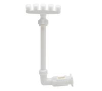 Funga da Piscina Regolabile a 5 Notti con Spray a Cascata - Piscina Regolabile in Altezza e Caratteristica dell'Acqua di Laghetto, Facile Installazione in PVC Fontana per