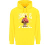 Funghi Casa È Dove Sei Libero Felpa Per Bambini