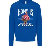 Funghi Casa È Dove Sei Libero Uomo Felpa Maglione