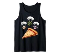 Funghi Pepe Cipolla Immersione Salto Paracadutismo Deluxe Veggie Canotta