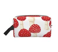 Funghi rossi dell'agarico di mosca, Borsa per il trucco Borsa per cosmetici Borsa da viaggio portatile da viaggio Borsa per trucco Organizer
