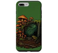 Funghi selvatici - Estetica mistica del foraggiamento della foresta Custodia per iPhone 7 Plus/8 Plus