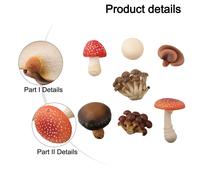 Funghi Simulati Modello Camera Decorazione Interni Ornamento Multifunzione#