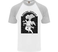 Funghi Terra Fatti Cielo Inviati Maglietta S/S Baseball Uomo