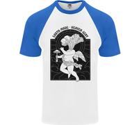 Funghi Terra Fatti Cielo Inviati Maglietta S/S Baseball Uomo