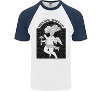 Funghi Terra Fatti Cielo Inviati Maglietta S/S Baseball Uomo