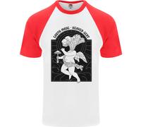 Funghi Terra Fatti Cielo Inviati Maglietta S/S Baseball Uomo