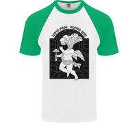 Funghi Terra Fatti Cielo Inviati Maglietta S/S Baseball Uomo
