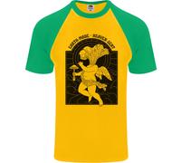 Funghi Terra Fatti Cielo Inviati Maglietta S/S Baseball Uomo