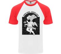 Funghi Terra Fatti Cielo Inviati Maglietta S/S Baseball Uomo
