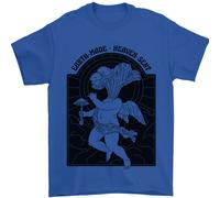 Funghi Terra Fatto Cielo Inviato Uomo T-Shirt 100% Cotone