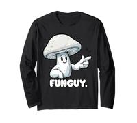 Fungi FunGuy Funny Funghi Guy per gli amanti dei funghi Maglia a Manica
