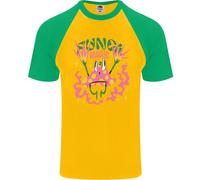 Fungi Magic Mushrooms Trippy LSD Maglietta A Maniche Corte Da Baseball