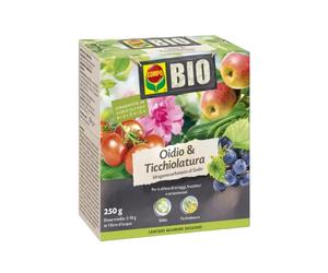 Fungicida Oidio e Ticchiolatura Polvere BIO COMPO - Per muffe ortaggi e frutti