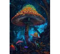 Fungo Astratto Puzzle 5000 Pezzi, 3D Puzzle per Adulti Impegnativo, Educa Puzzles Artistico, Divertente E Stimolante Puzzles Decorativo per La Famiglia, Regalo e Decorazione Pareti FNKL6-194