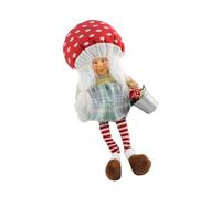Fungo Cappello Gnomi Bambole Figurine Poliestere Ornamento Per La Decorazione Domestica Yuletide Collezionismo Handmade Adorment Holiday Decoration