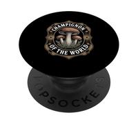 Fungo Champignon Del Mondo PopSockets PopGrip Adesivo