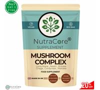 Fungo Complesso Tappi- (Leoni Criniera,Reishi,Shitake,Chaga ,Cordyceps,Maitake)