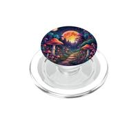 Fungo Cosmico Fantasia Paesaggio Strega Cottagecore PopSockets PopGrip per MagSafe