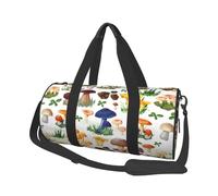 Fungo della pittura giapponese, Borsone da viaggio di grande capacità Borsa rotonda Borsa da viaggio sportiva Borsa da viaggio Borsa da fitness