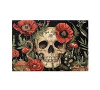 Fungo E Scheletro Giardino Gotico 1000 Pezzi Puzzle Per Adulti Puzzle In Legno Per Adulti Regali Home Decor