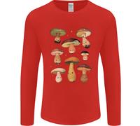 Fungo Faccine Ricerca Mycology Uomo Maniche