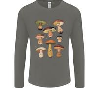 Fungo Faccine Ricerca Mycology Uomo Maniche