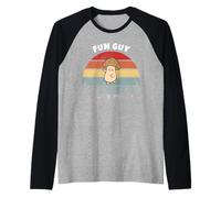 Fungo Funghi Funghi Vintage Umorismo Fungo Funzionale Maglia con Maniche Raglan