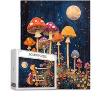 Fungo Puzzle 6000 Pezzi, 5D DIY Puzzle Luna Puzzle Adulti e Principianti da 14 Anni, Jigsaw Puzzle Confezione, Giochi Rilassamento e Intelligence Home Wall Room Decor, Regalo Donna, 179x105cm,Model600