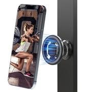 FungSun Supporto Magnetico Palestra per Telefono Supporto Magnetico Palestra Regolabile a 360° in Lega di Alluminio Compatibile con iPhone 12 o Successivi
