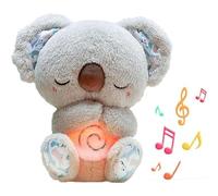 FUNGTN Koala Nightlight Baby Calming Cuddly Koala Baby Breathing My Koala Sleep Cuddle Good Night Soothing Musical Cuddly Cuddle Newborn Baby Girl e Boy Gift