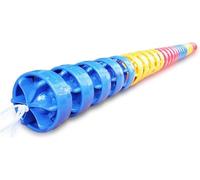 Funi galleggianti per piscina con boe, divisori da 9,1 m per piscina migliorata, ideale per bambini e animali domestici, facile da installare, perfetto per piscine fuori terra e interrate