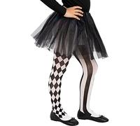 Funidelia | Calze da Arlecchino per bambina Pagliacci, Circo, Originali & Divertenti - Accessori per bambini, accessorio per costume - Bianco