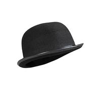 Funidelia | Cappello a bombetta nero per donna e uomo Anni 20, Cabaret, Charleston, Decenni - Accessori per Adulto, accessorio per costume - Nero