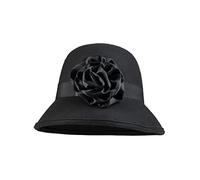 Funidelia | Cappello Charleston da per donna Anni 20, Cabaret, Charleston, Decenni - Accessori per Adulto, accessorio per costume - Nero
