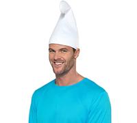 Funidelia | Cappello da Puffo per Donna e Uomo The Smurfs, Cartoni Animati, Nani - Accessori per Adulto, Accessorio per Costume - Bianco