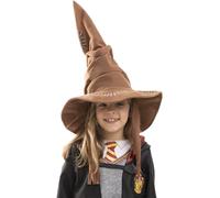 Funidelia | Cappello di selezione - Harry Potter per ragazzi e ragazze Magi, Grifondoro, Harry Potter - Accessori per bambini, costumi e oggetti di scena per Halloween, carnevale e feste - Marrone