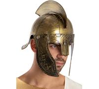 Funidelia | Casco da Spartano per Donna e Uomo Roma, Gladiatore, Centurione, Culture & Tradizioni - Accessori per Adulto, Accessorio per Costume - Marroni