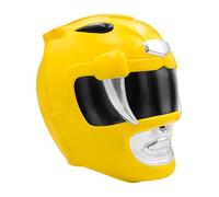 Funidelia Casco Power Rangers Giallo per donna. Accessori per costumi per Adulto