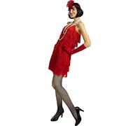 Funidelia | Costume Charleston anni 20 rosso per donna taglia S Anni 20, Cabaret, Gangster, Decenni - Multicolore