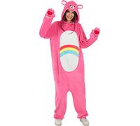 Funidelia | Costume da Allegrorsa Gli orsetti del cuore per donna e uomo Care Bears, Orso - Costume per Adulto e accessori per Feste, Carnevale e Halloween - Taglia M - L - Rosa