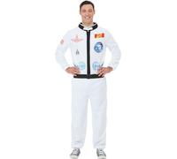 Funidelia | Costume da astronauta per donna e uomo Uomo dello spazio, Spazio, Uomo, Professioni - Costume per Adulto e accessori per Feste, Carnevale e Halloween - Taglia XL - Bianco