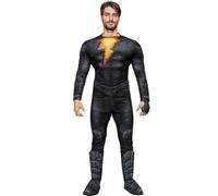 Funidelia | Costume da Black Adam - DC Comics per uomo Supereroi, DC Comics, Super Cattivi - Costume per Adulto e accessori per Feste, Carnevale e Halloween - Taglia M - Nero
